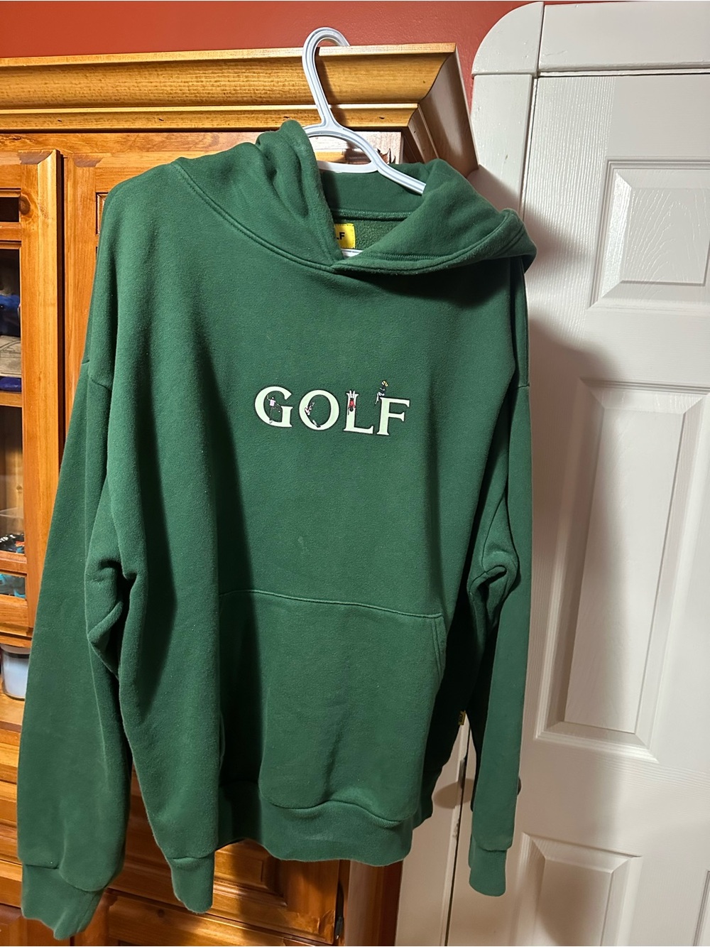 Golf Wang Dark Green Hoodie with GOLF Logo